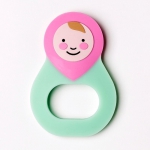 Gryzak Smakowy, Kojący Babuszka Różany Rosa & Bo wiek 0+ Gryzak Smakowy, Kojący Babuszka Różany Rosa & Bo wiek 0+